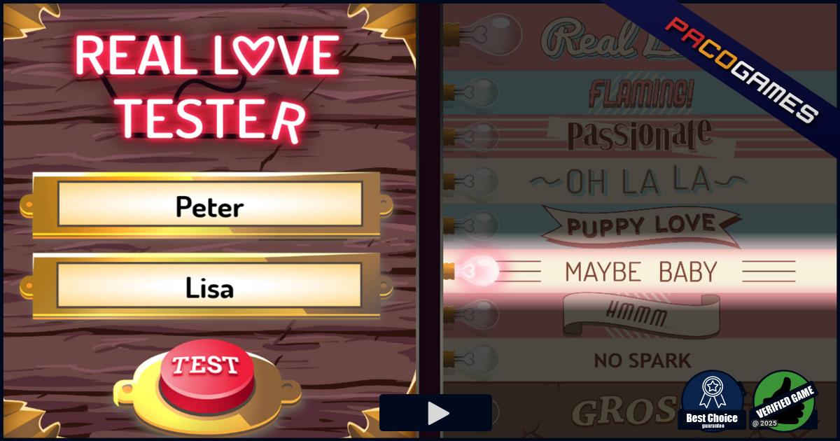 Real Love Tester